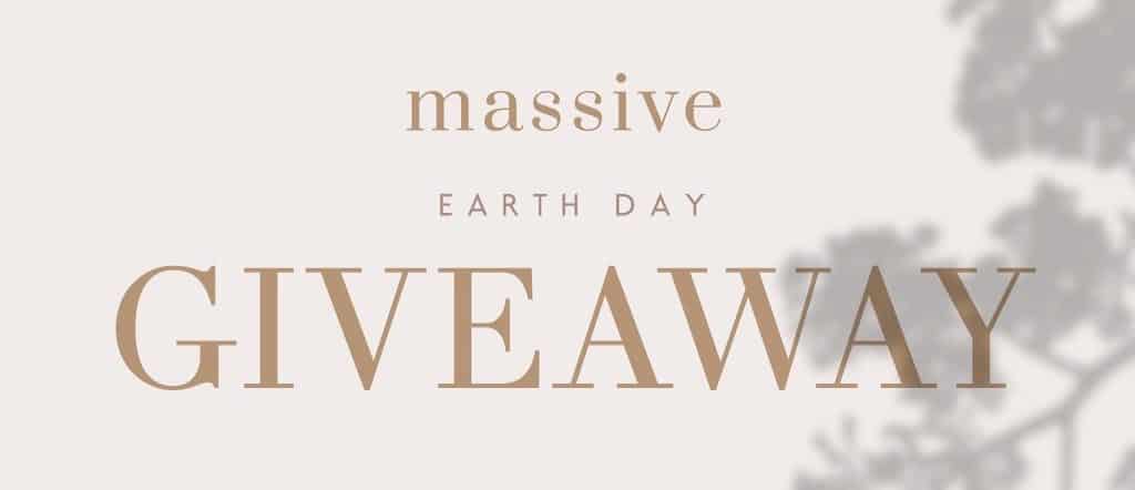 TRM + BEWEA PRESENT: THE MASSIVE EARTH DAY GIVEAWAY
