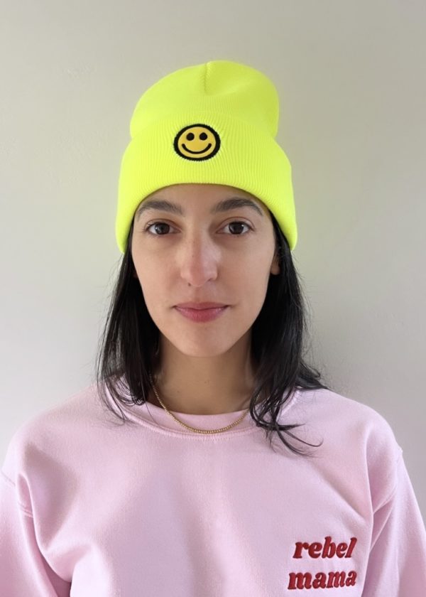 Yellow Happy Toque